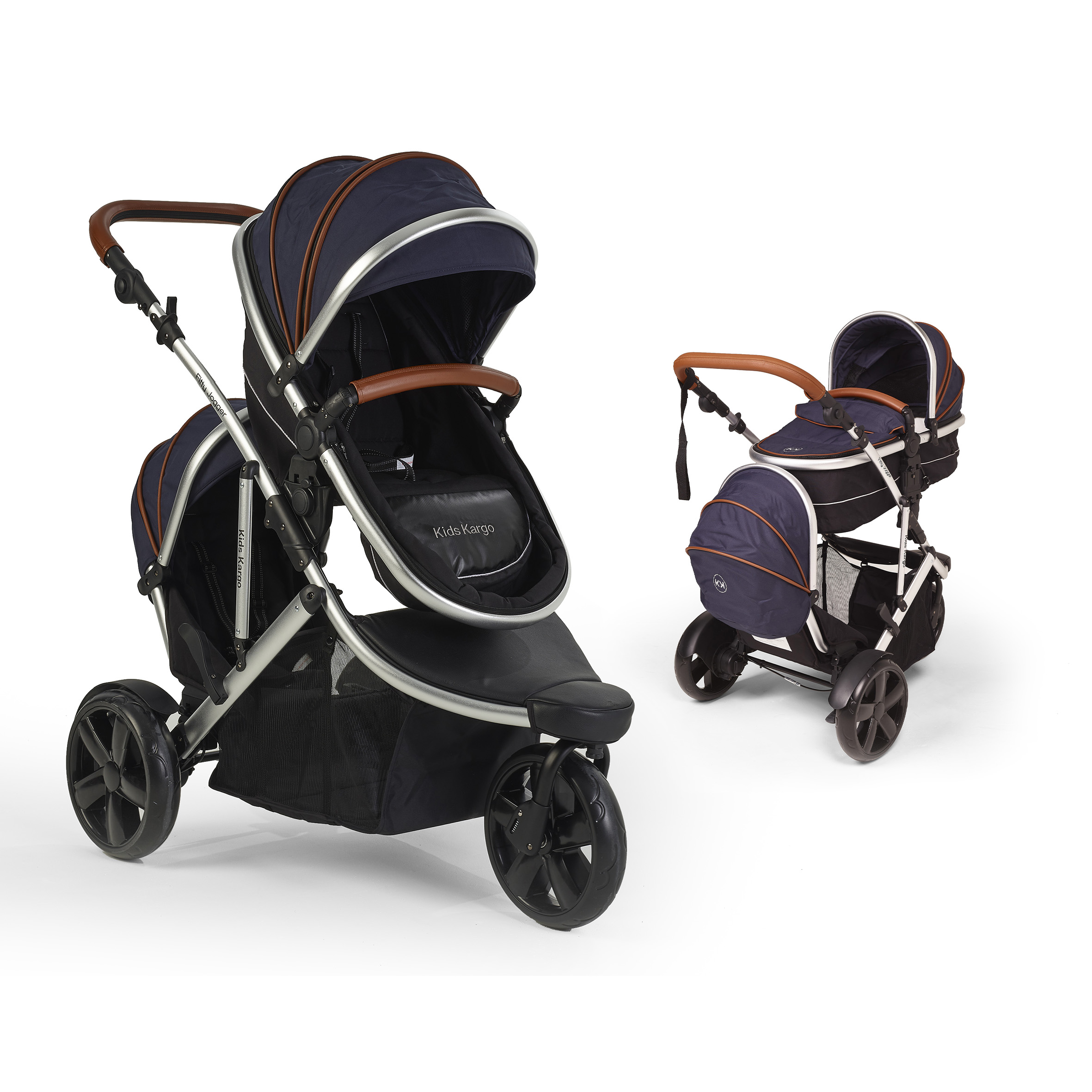 kids kargo double pram