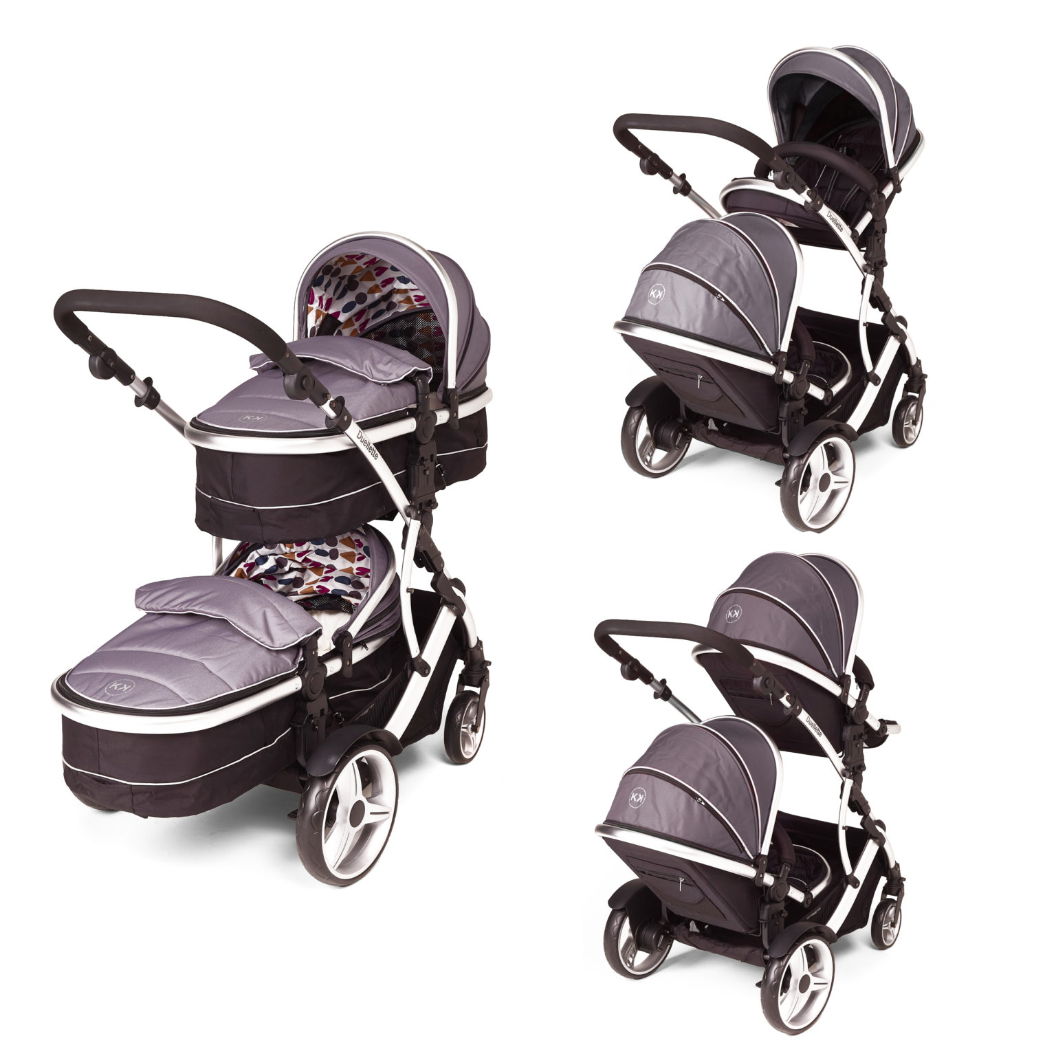 Double Pushchairs - Prams and Travel Systems | Kids Kargo